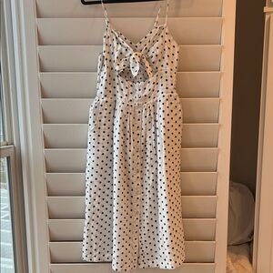 Polka Dot Midi Dress